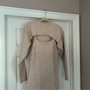 House of Harlow 2 Piece Knit Sweater Dress